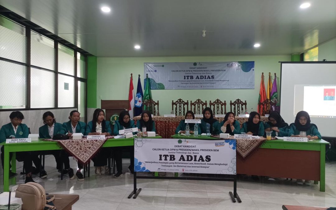 Debat Kandidat Ketua DPM & Calon Presiden Mahasiswa ITB Adias pemalang