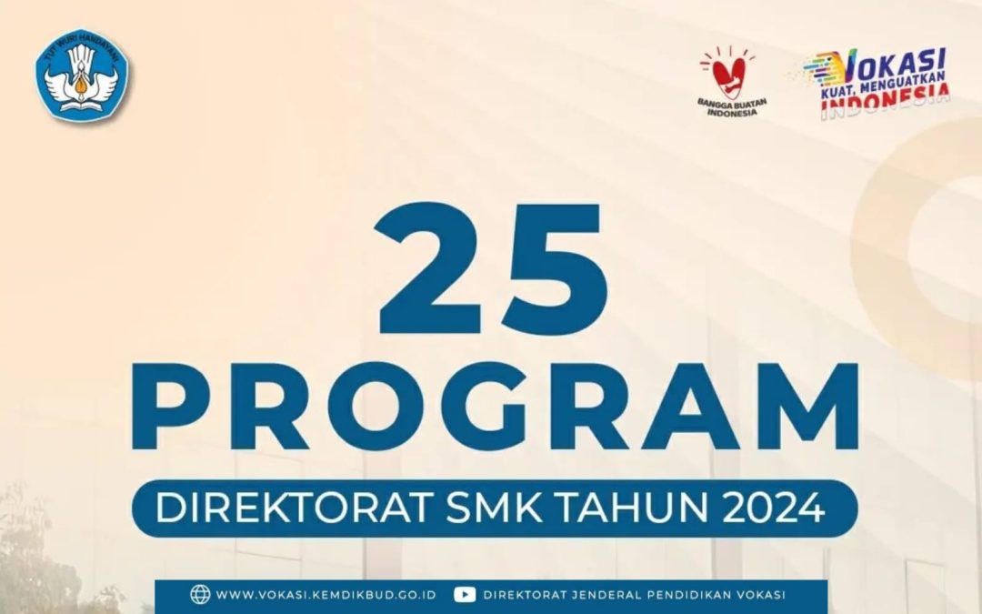 25 Program Direktorat SMK Tahun 2024